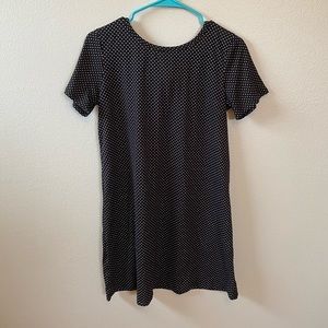 Mini polka dot dress